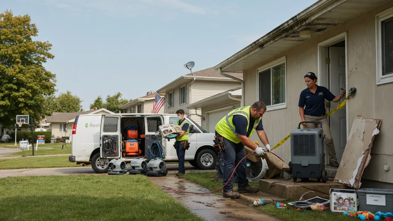 Water Damage Restoration in Chalk Hill, PA near me